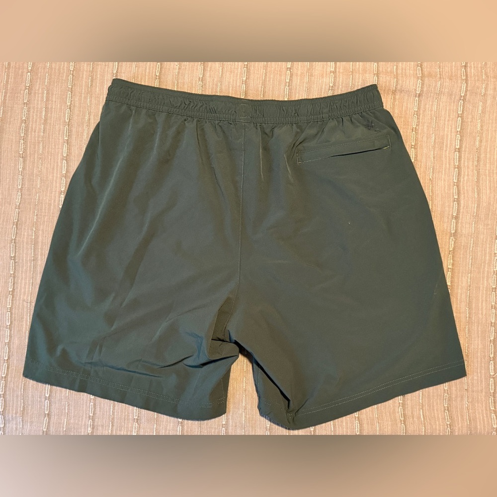 Men’s Chubbies Compression Lined Training Shorts - Green Size 2XL - 7” Inseam - Picture 2 of 6